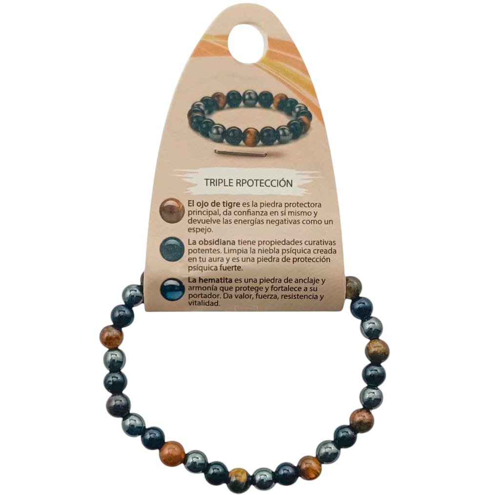 Pulsera Elastica Piedra Natural  ELIGE TU MINERAL FAVORITO Y TAMAÑO PULSERAS MINERALES