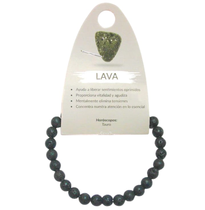 Pulsera Elastica Piedra Natural 6 mm ELIGE TU MINERAL FAVORITO PULSERAS MINERALES