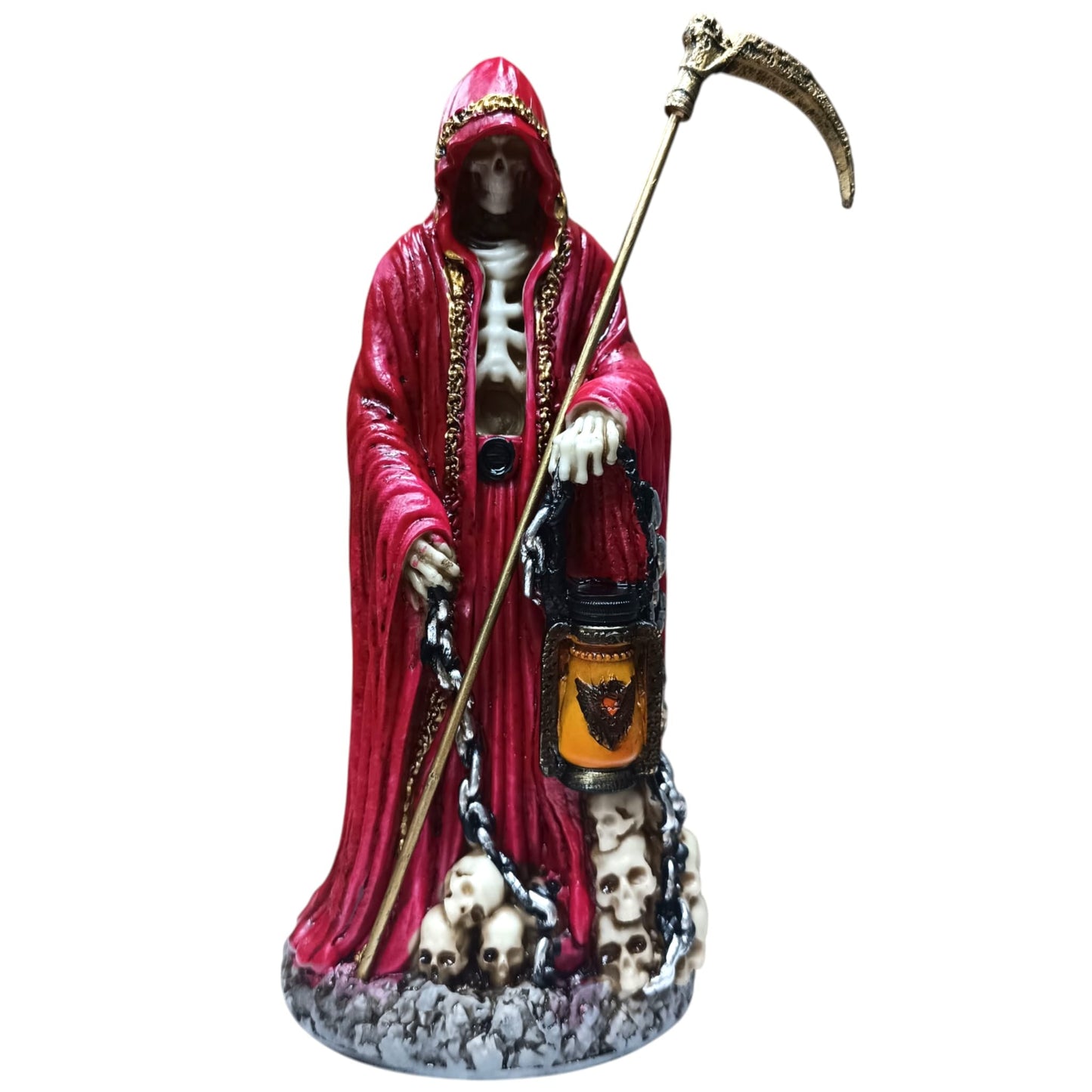 Figura En Resina Santa Muerte 25 Cms Aprox ELIGE COLOR TODOMINERAL