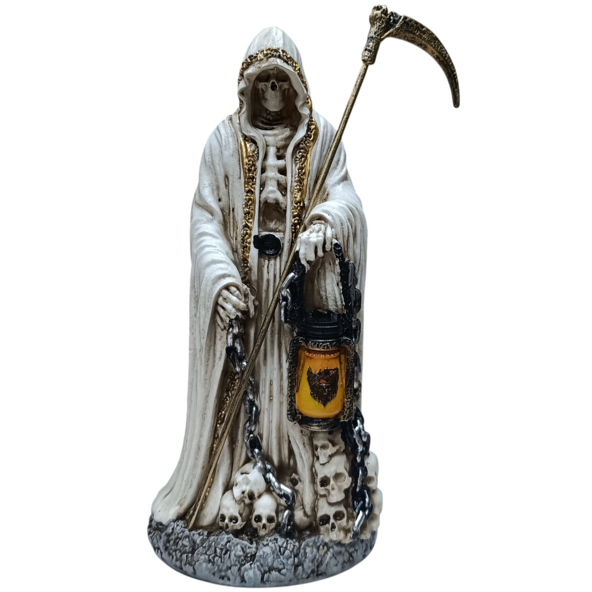Figura En Resina Santa Muerte 25 Cms Aprox ELIGE COLOR TODOMINERAL