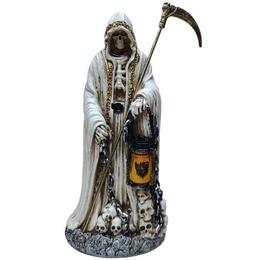 Figura En Resina Santa Muerte 25 Cms Aprox ELIGE COLOR TODOMINERAL