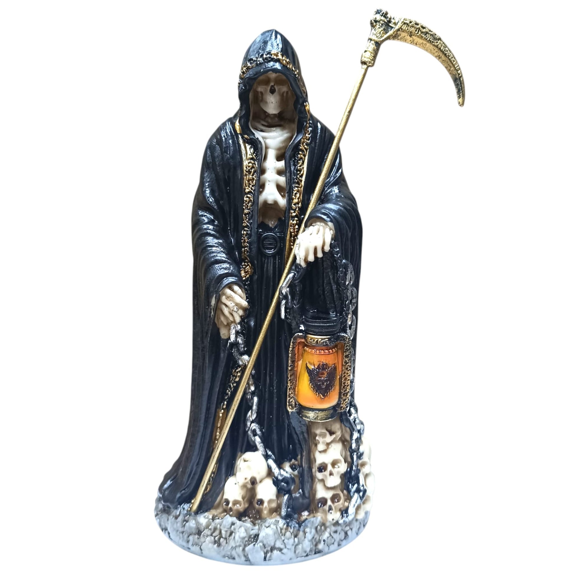 Figura En Resina Santa Muerte 25 Cms Aprox ELIGE COLOR TODOMINERAL