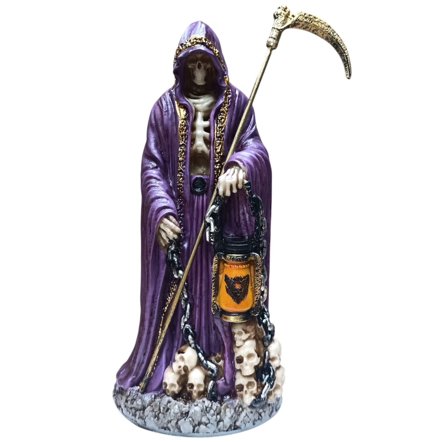 Figura En Resina Santa Muerte 25 Cms Aprox ELIGE COLOR TODOMINERAL