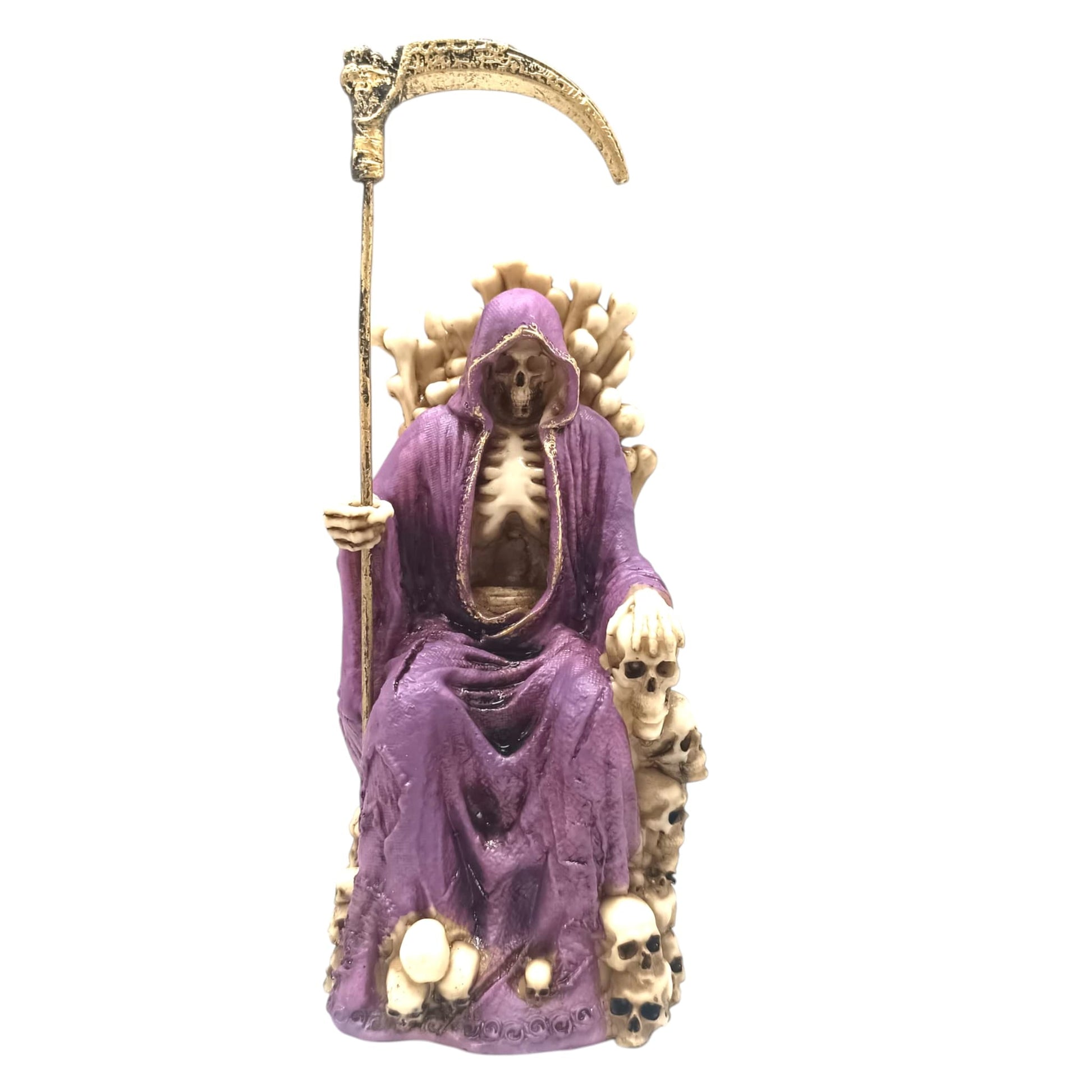 Figura En Resina Santa Muerte  ELIGE COLOR Y MODELO TODOMINERAL