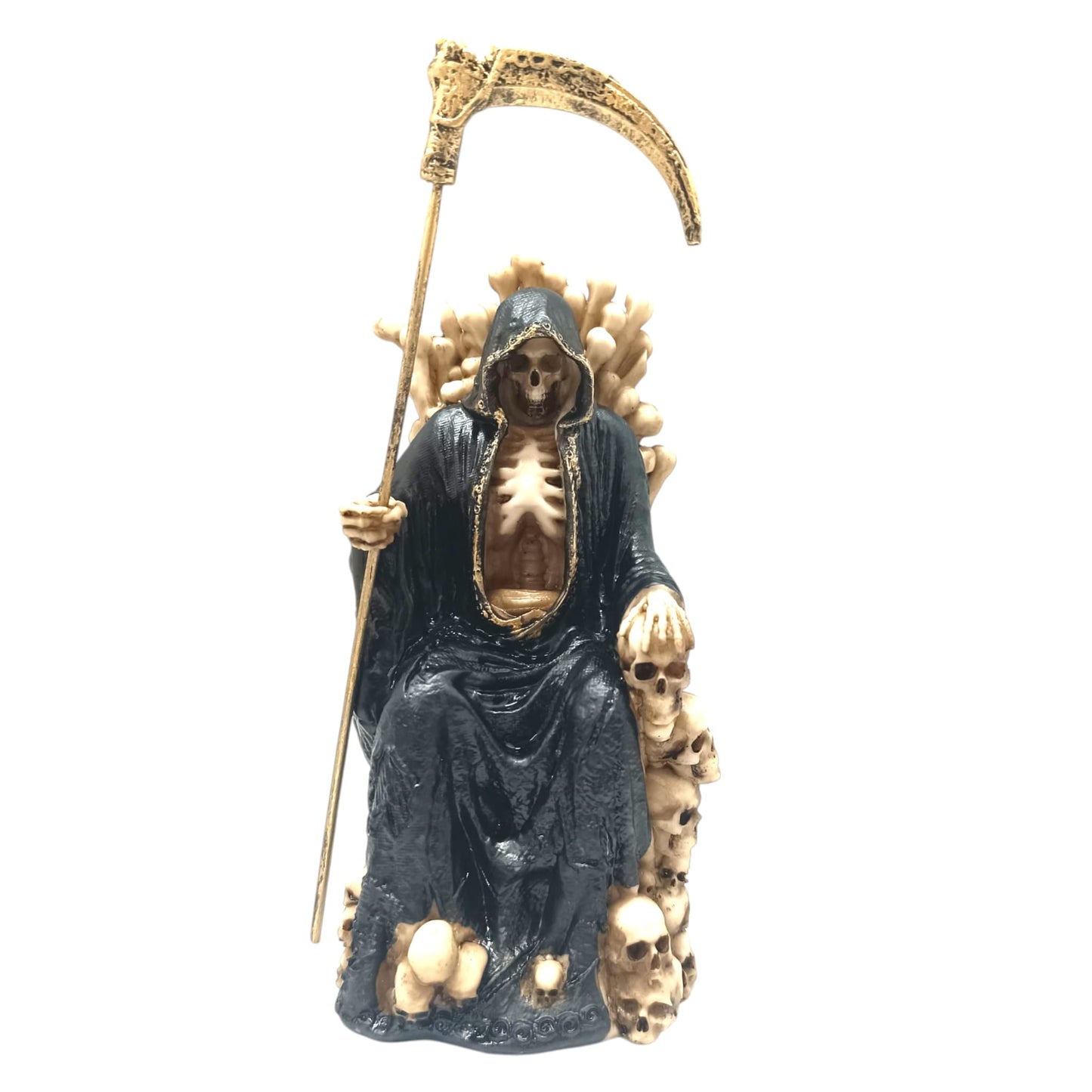 Figura En Resina Santa Muerte  ELIGE COLOR Y MODELO TODOMINERAL