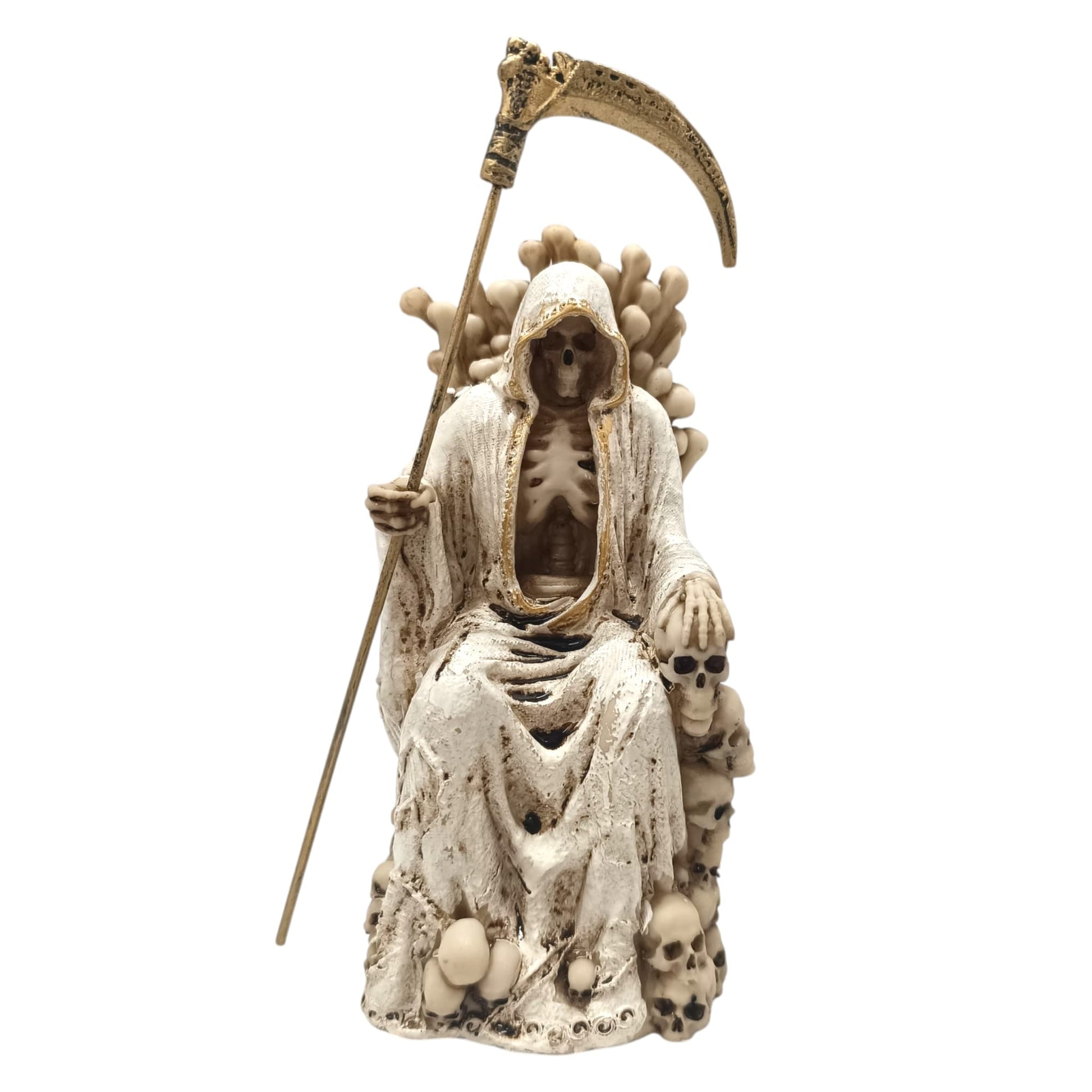 Figura En Resina Santa Muerte  ELIGE COLOR Y MODELO TODOMINERAL