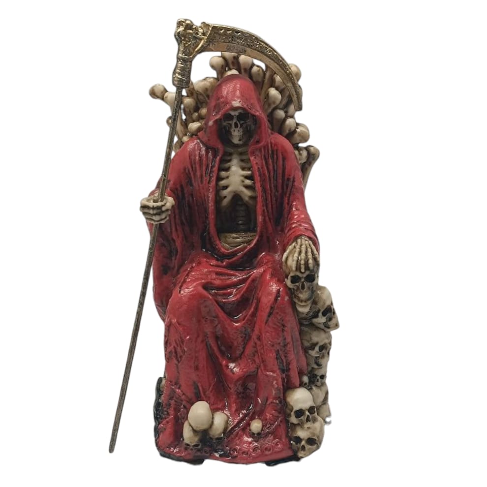Figura En Resina Santa Muerte  ELIGE COLOR Y MODELO TODOMINERAL
