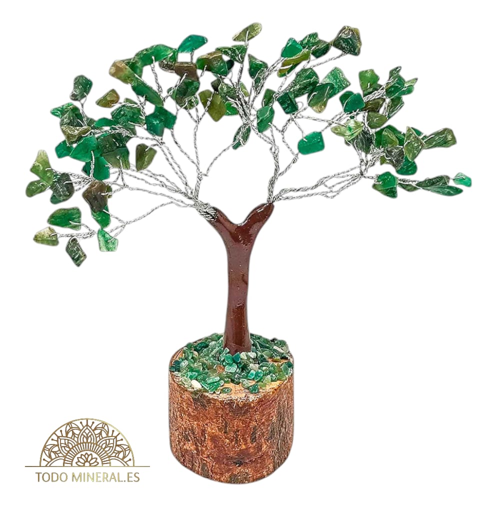 Arbol Mineral 100 Piedras De Chips 10  Cms Aprox - TODOMINERAL
