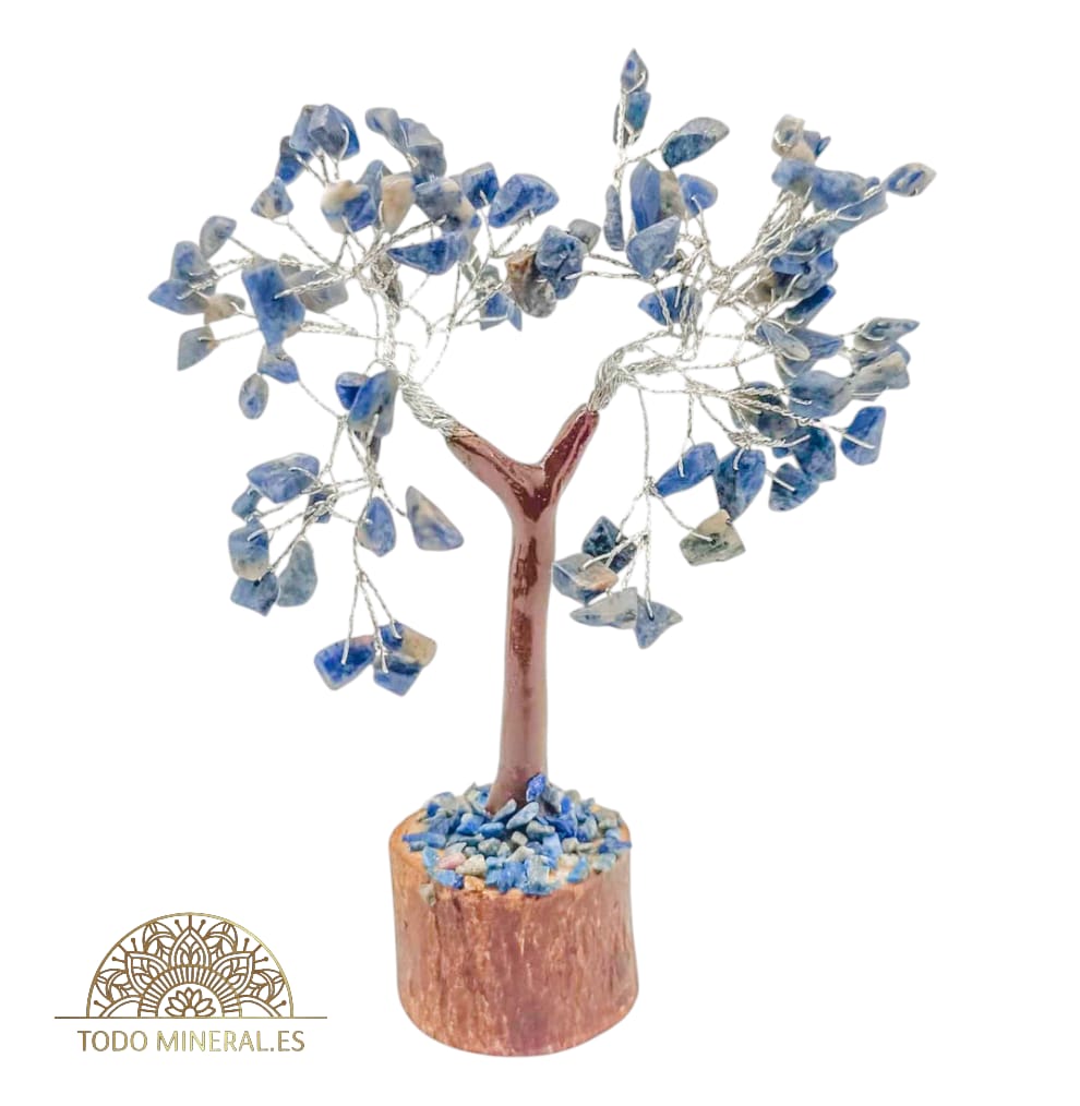 Arbol Mineral 100 Piedras De Chips 10  Cms Aprox - TODOMINERAL