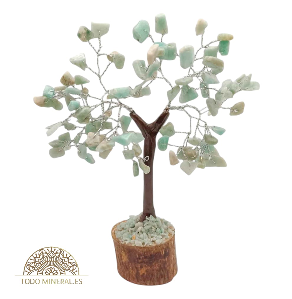 Arbol Mineral 100 Piedras De Chips 10  Cms Aprox - TODOMINERAL