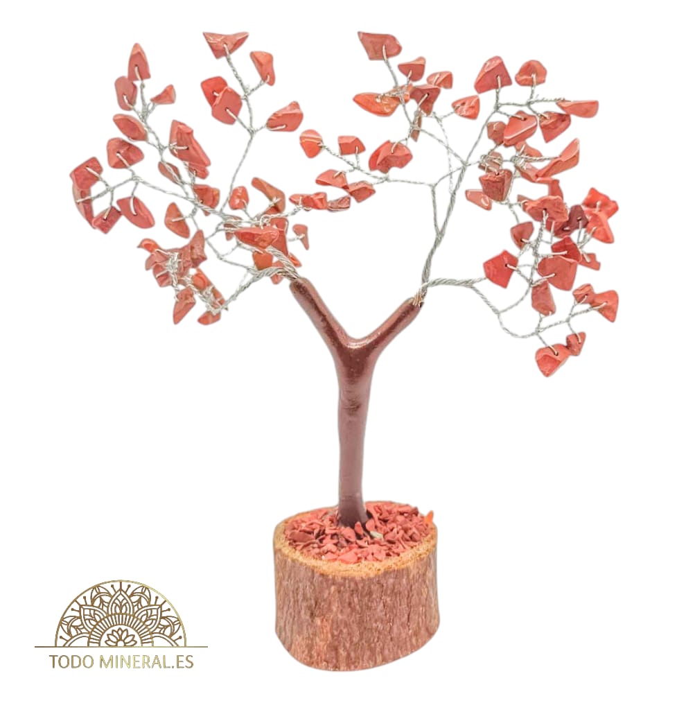 Arbol Mineral 100 Piedras De Chips 10  Cms Aprox - TODOMINERAL