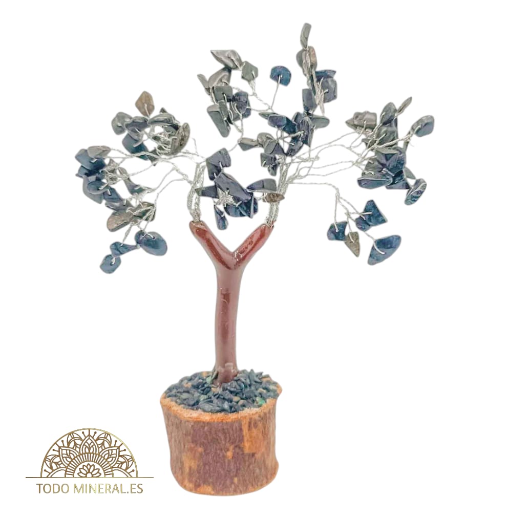 Arbol Mineral 100 Piedras De Chips 10  Cms Aprox - TODOMINERAL