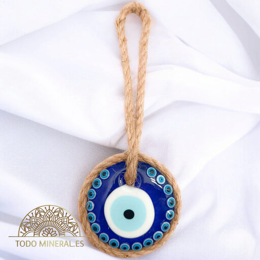 Colgante  Para Pared Ojo Turco 25x10 Cms TODOMINERAL