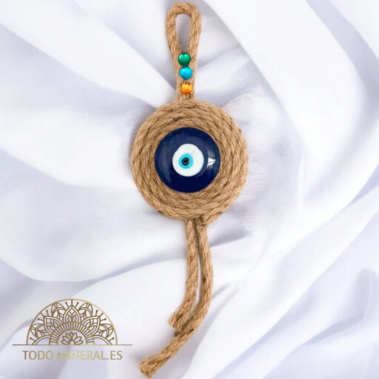 Colgante Para Pared Ojo Turco 29x9 Cms TODOMINERAL