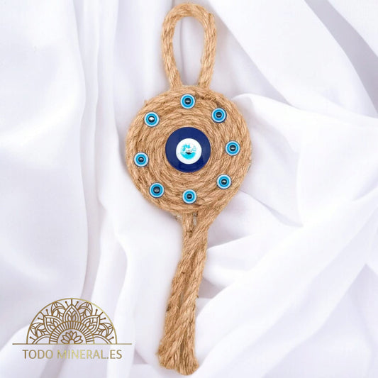 Colgante Para Pared Ojo Turco 24x8 Cms TODOMINERAL