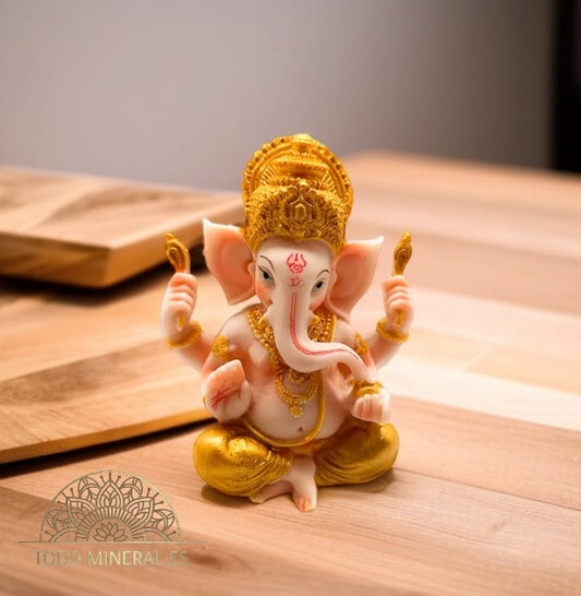 Figura En Resina Diosa Ganesha 13 Cms TODOMINERAL
