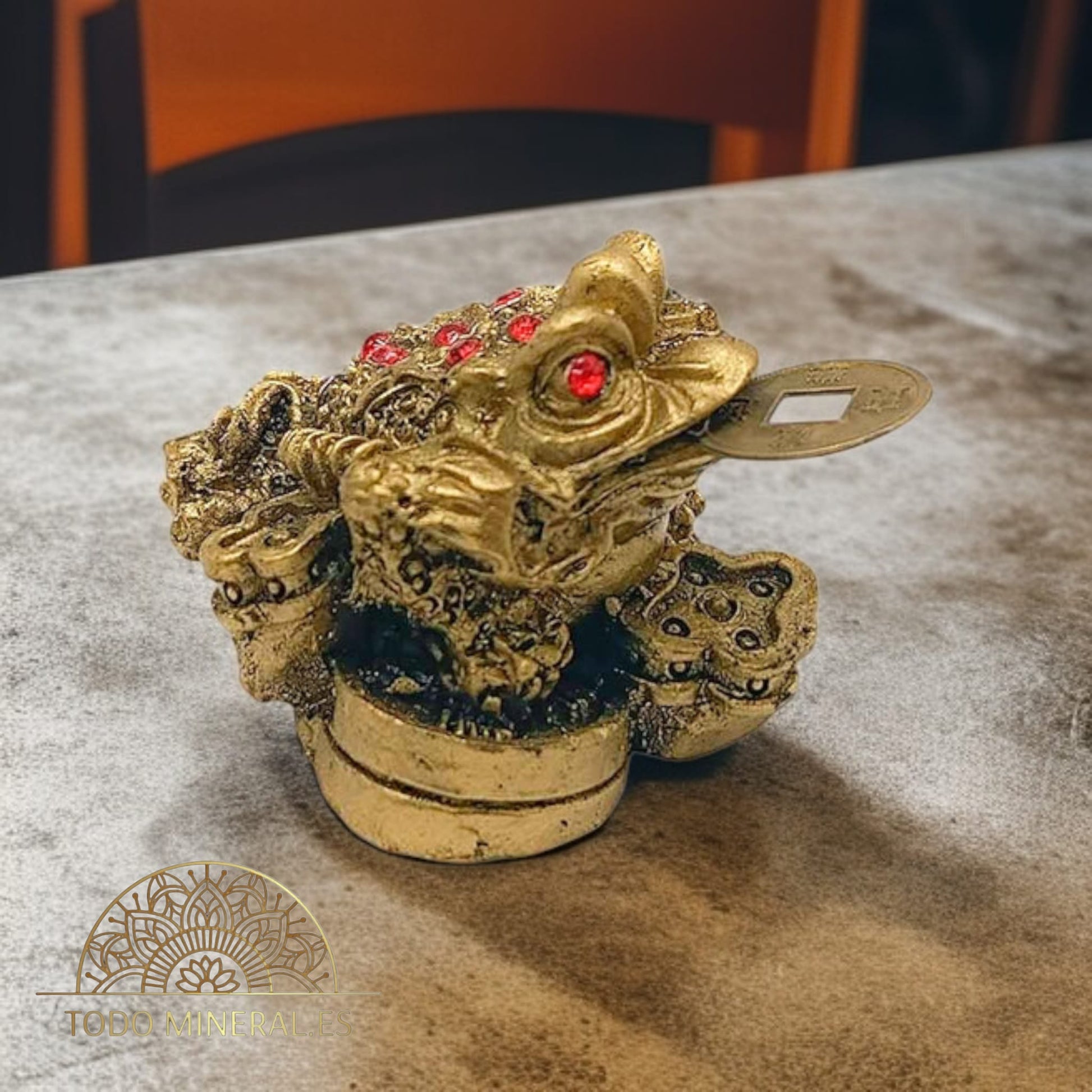 Figura Rana Feng Shui 7.5 Cms Aproximado FENG SHUI