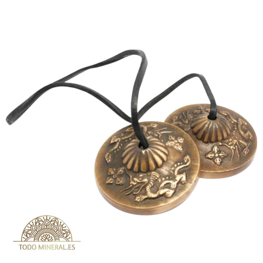 Crótalo Tingshaw Tibetano 6 Cms TODOMINERAL