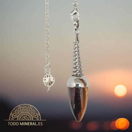 Péndulo Bellota Mineral Ojo De Tigre PENDULOS