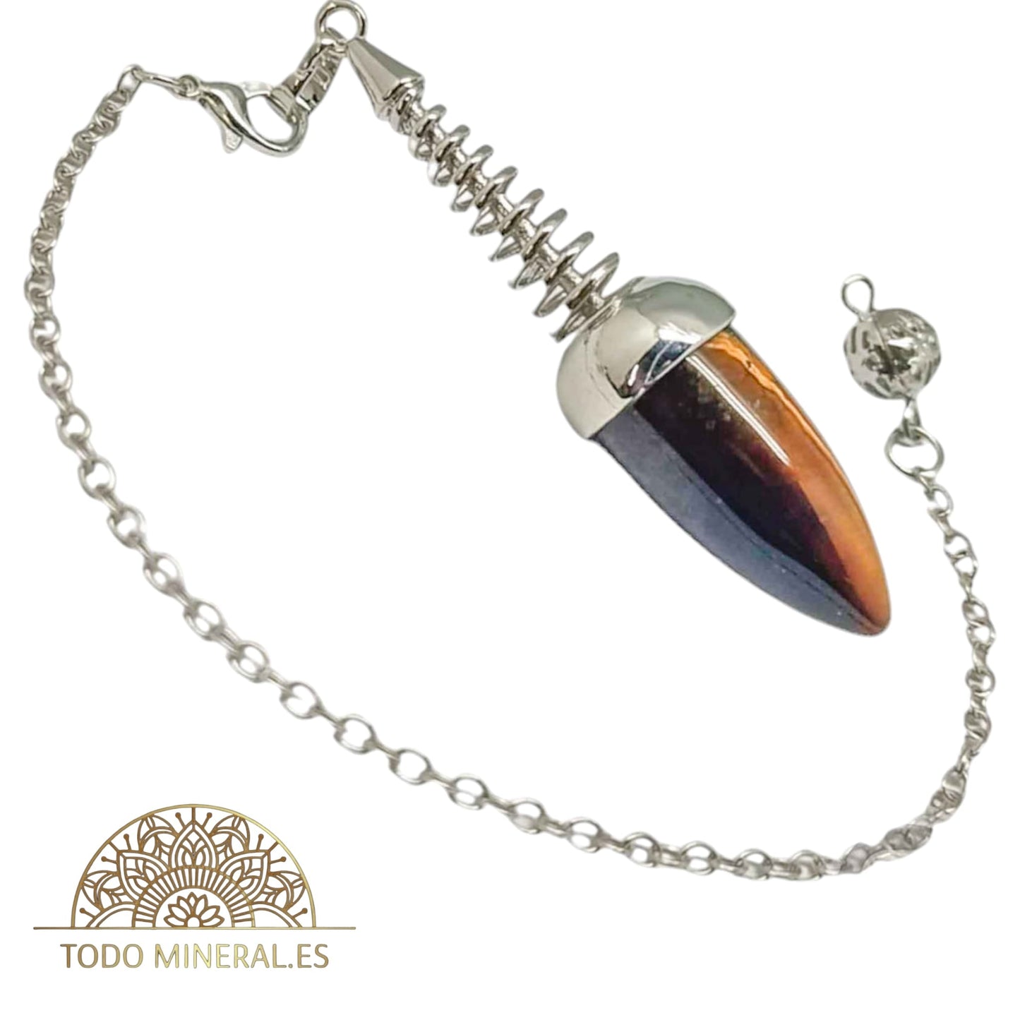 Péndulo Bellota Mineral Ojo De Tigre PENDULOS