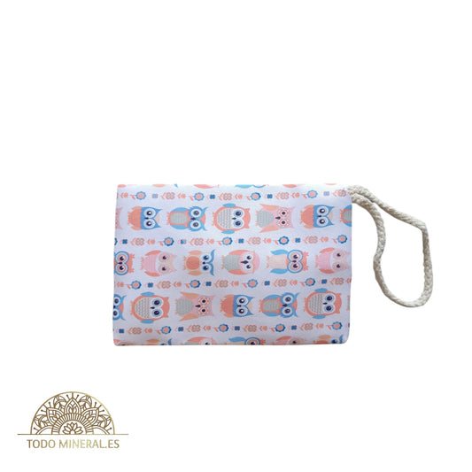 Bolsa Playa Buho Hogar 55x40 Cms Aporx Incluye Modedero A juego TODOMINERAL