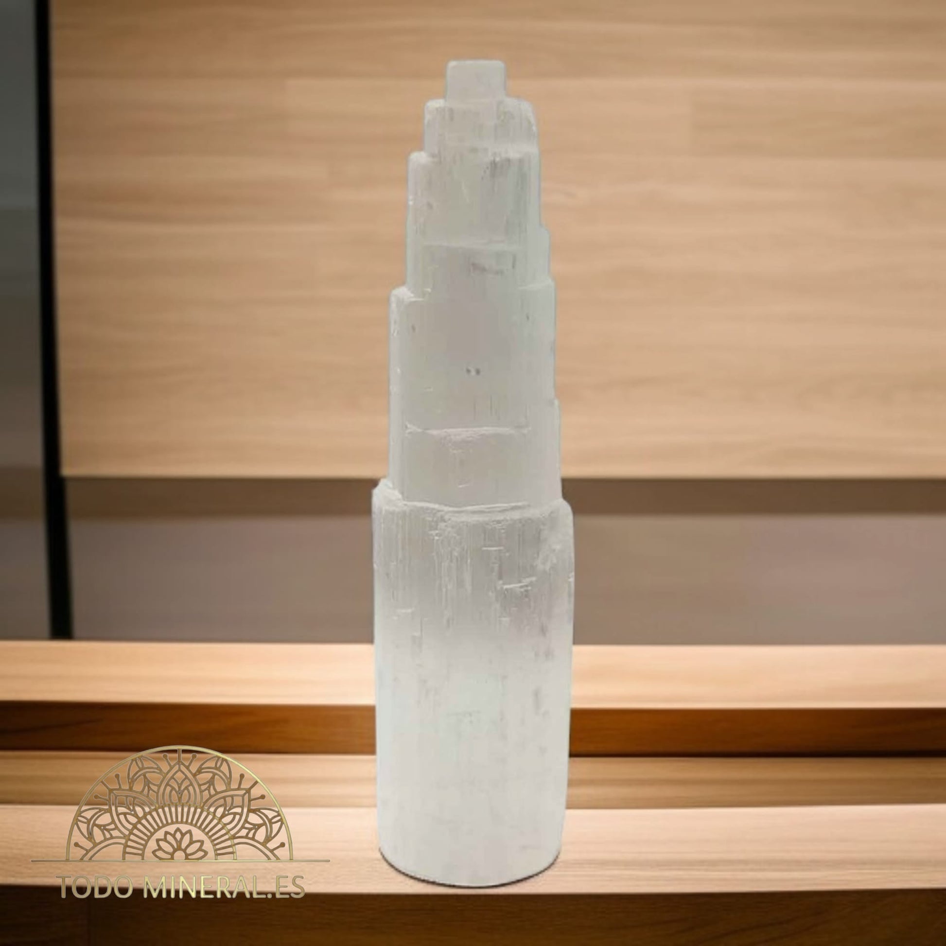 Monolito Selenita 20 Cms Para Limpieza Energética TODOMINERAL