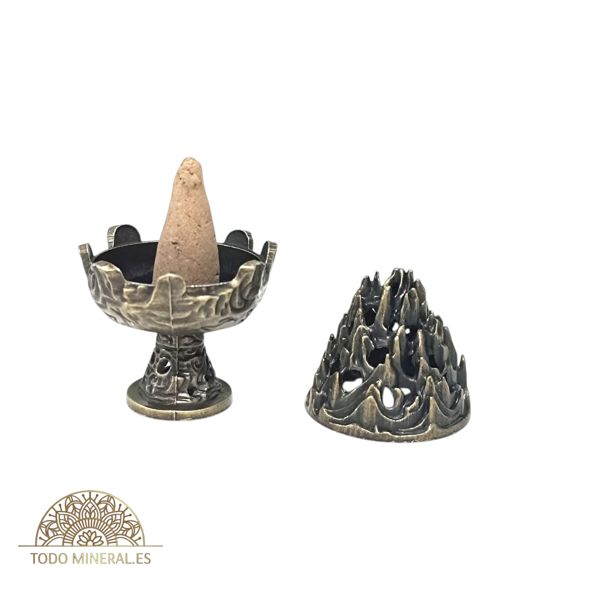 Porta Incienso Metal 6 Cms Para Cono (Cono NO Incluido) PORTA INCIENSOS