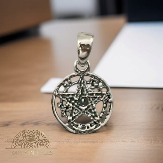 Colgante Tetragramaton Plata 925 11 mm Aprox REF: 500302723 TODOMINERAL
