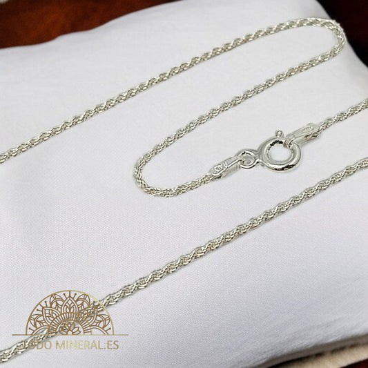 Cadena Plata 925 40 Cms Cordón 1 mm Corda25 39286-40 TODOMINERAL