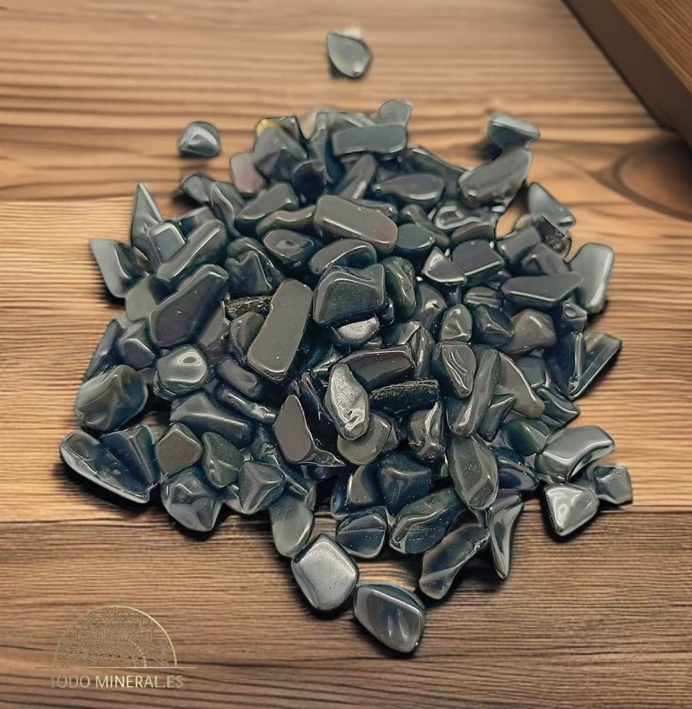 100 Gramos Chips Piedra Natural Obsidiana 111401053-57 TODOMINERAL