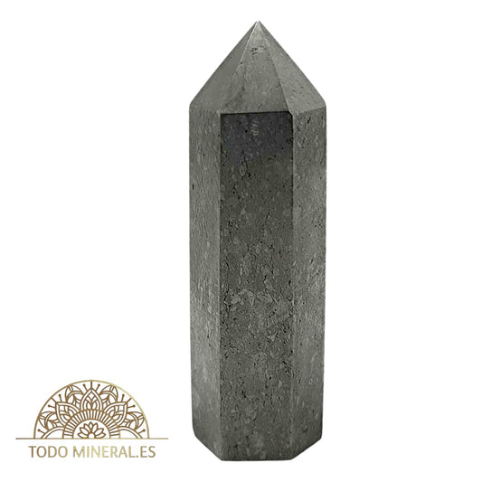 Obelisco Mineral Shungita 9 Cms Aproximado OBELISCO MINERAL