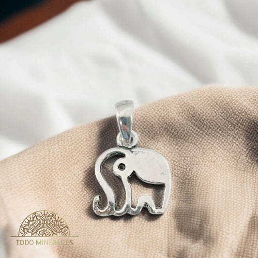 500303115 Colgante De Plata 925 Elefante 13x11 mm 5003013115 TODOMINERAL
