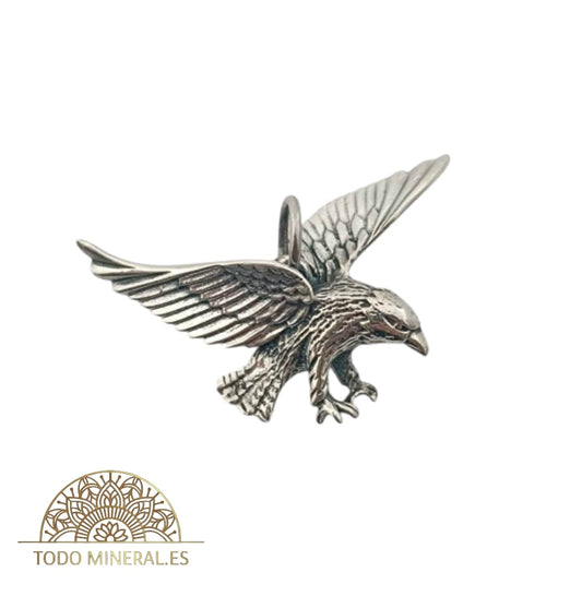 Colgante De Plata 925 Águila 34 mm Aprox 55548 TODOMINERAL