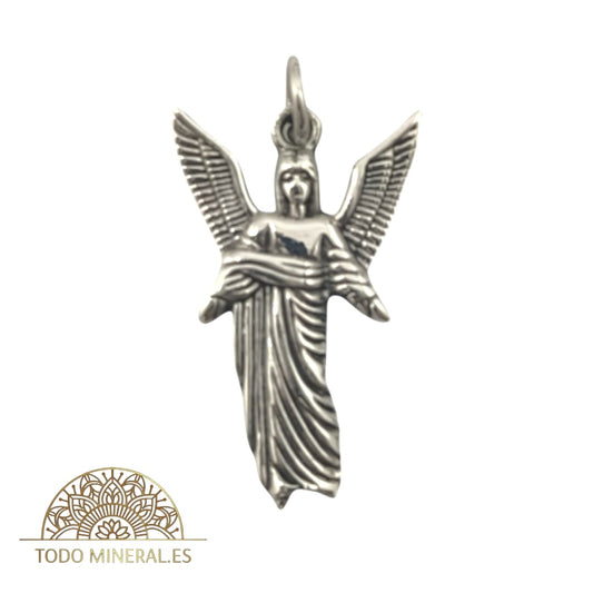 Colgante De Plata 925 Arcángel Uriel 20 mm 55452-01 TODOMINERAL
