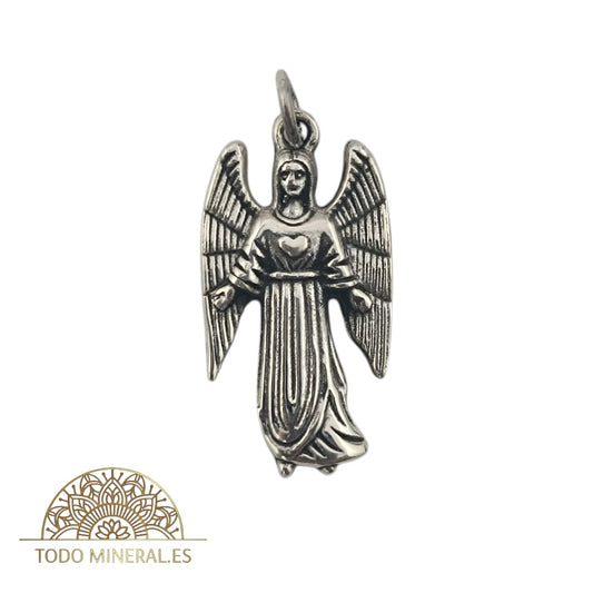 Colgante De Plata 925 Arcángel Samuel 20 mm 55452-02 TODOMINERAL