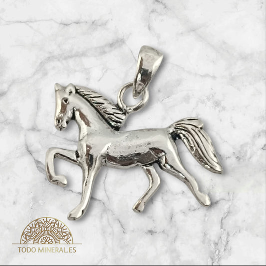 Colgante De Plata 925 Caballo 20 mm 52243 TODOMINERAL