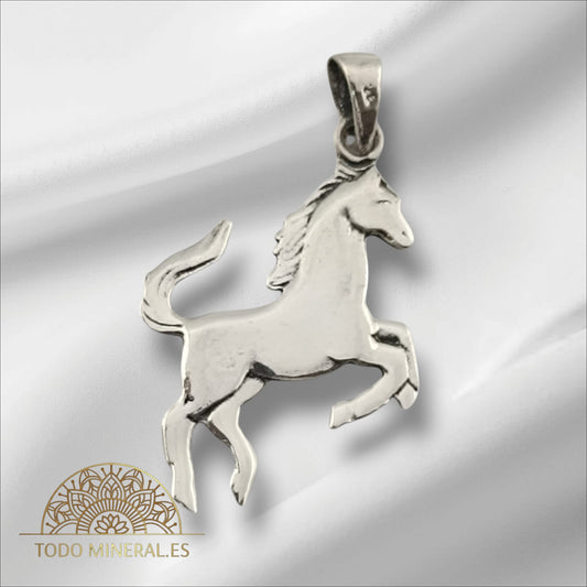 Colgante De Plata 925 Caballo 20 mm 55798 TODOMINERAL