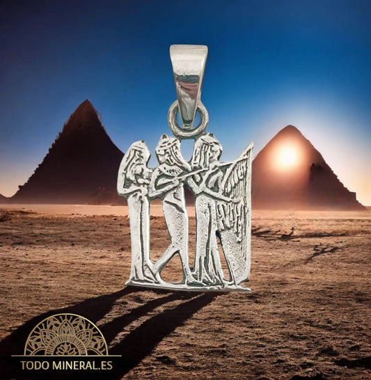 Colgante De Plata 925 Egipcios 20 mm 30296 TODOMINERAL
