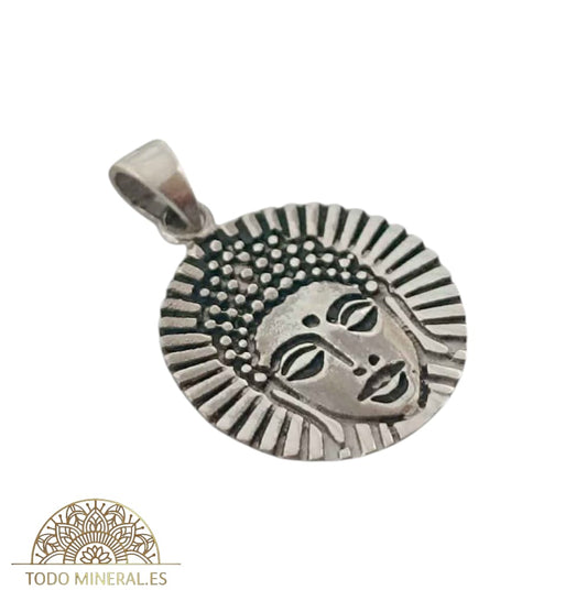 Colgante De Plata 925 Buda 19 mm 55090 TODOMINERAL