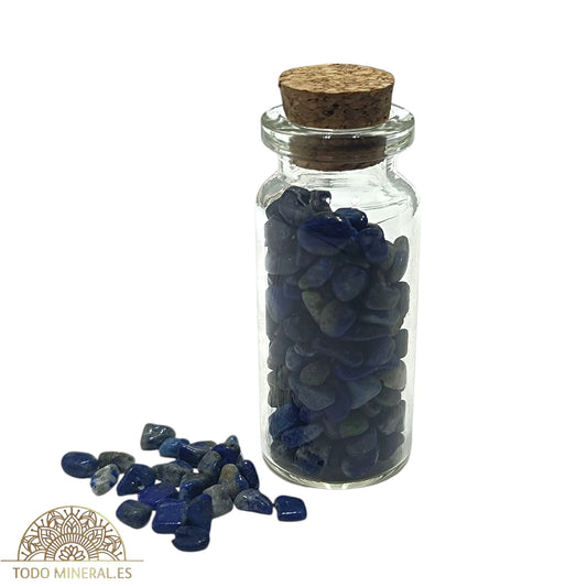 Bote Mineral 20 Gramos Piedra Chips Lapislazuli BOTE MINERALES