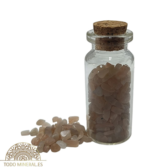 Bote Mineral 20 Gramos Piedra Chips Cuarzo Piedra Sol BOTE MINERALES