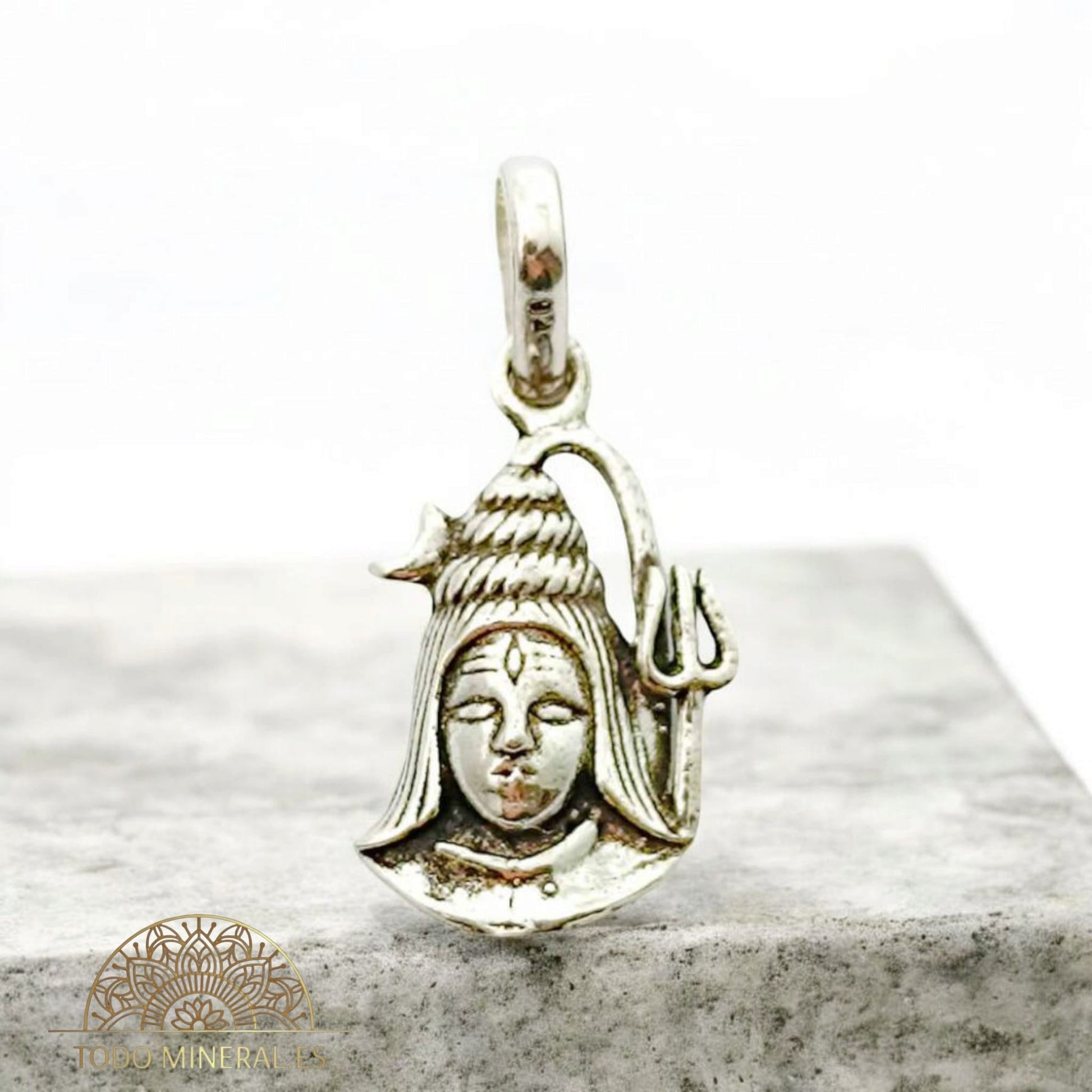 Colgante De Plata 925 Shiva 23X15 mm Aporx 600201615 TODOMINERAL