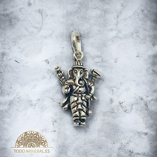 Colgante De Plata 925 Ganesha 25x15 mm Aporx  600201561 TODOMINERAL