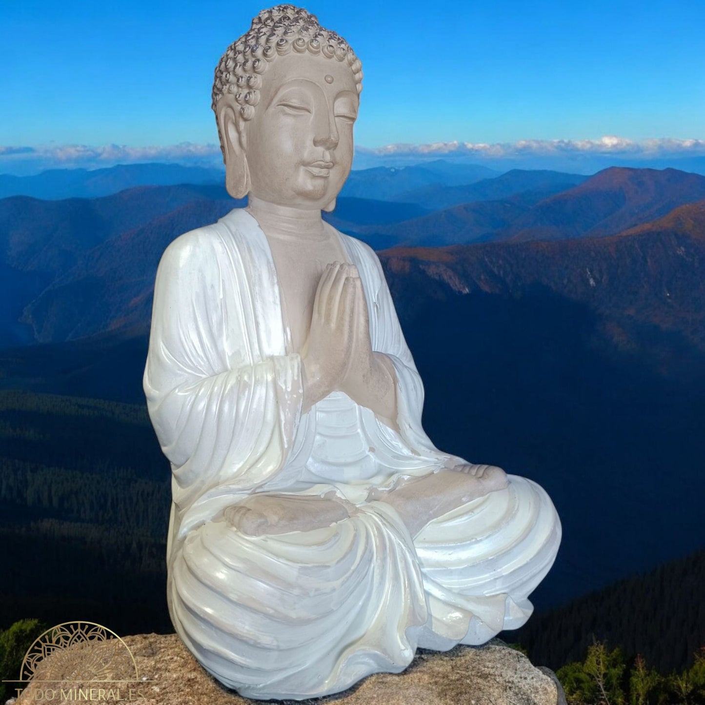 Figura En Resina Buda 43 Cms TODOMINERAL