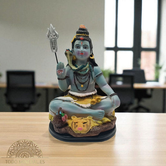 Figura En Resina Shiva 15 Cms Apox 600103412 TODOMINERAL