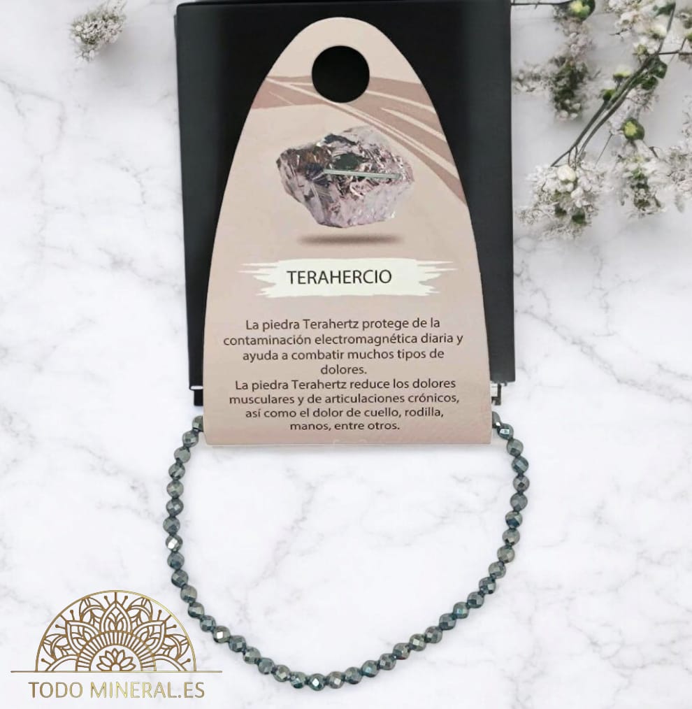 Pulsera Facetada Terahercio 3 mm 600601999 TODOMINERAL