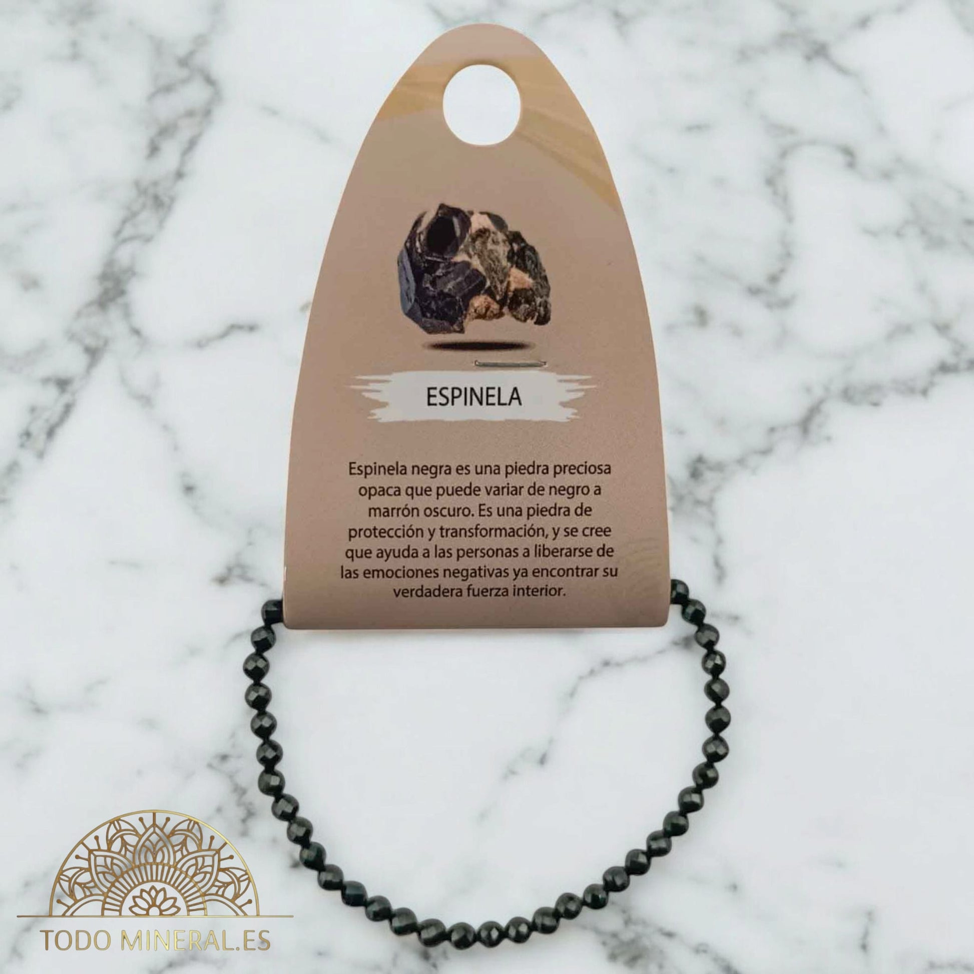 Pulsera Facetada Piedra Natural Espinila 4 mm 600603282 TODOMINERAL
