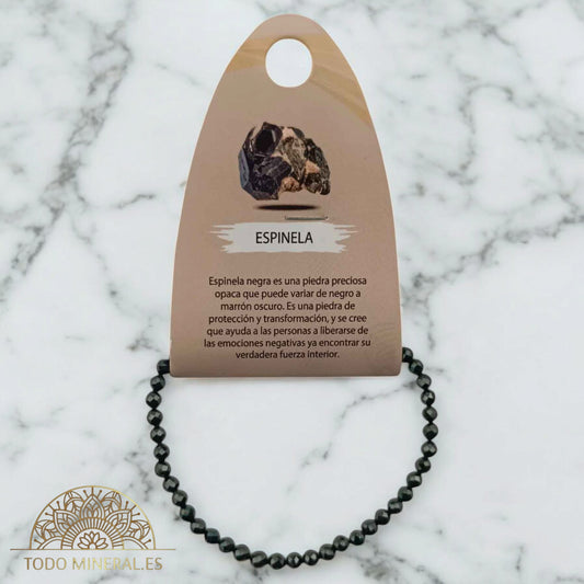 Pulsera Facetada Piedra Natural Espinila 4 mm 600603282 TODOMINERAL