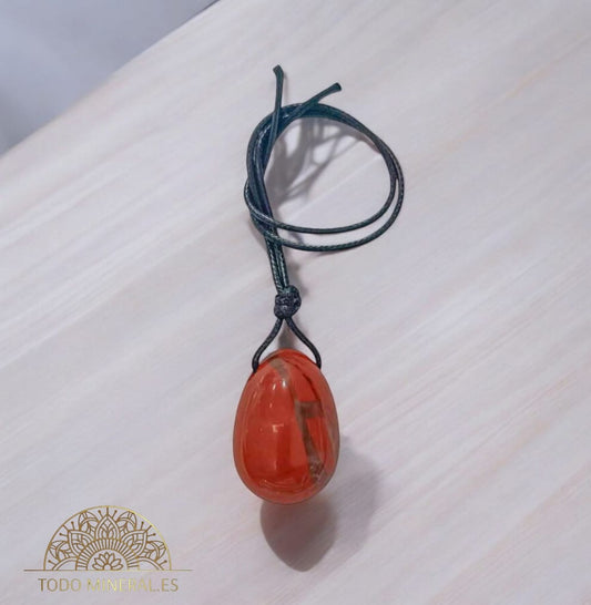 Huevo Yoni Mineral Jaspe Rojo 20 x 30 mm 600103482 HUEVO MINERAL