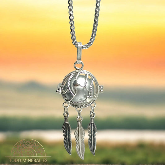 Llamador De Ángel Metal Con Cadena Acero 70 Cms 60928-17 LLAMADORES DE ANGELES